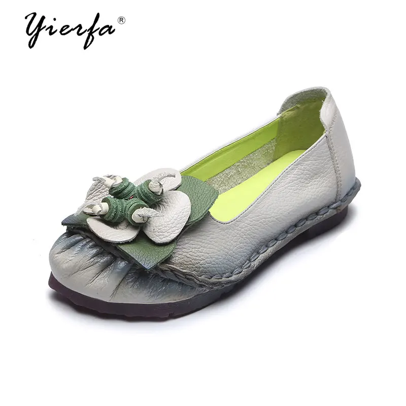 

Fall 2018 new national wind restoring ancient ways leather mother shoes single women's shoes wholesale handmade shoes