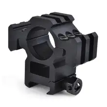 SEIGNEER тактический прицел крепление одна рейка крепление Tri-Side Rail расширение 25,4 мм кольцо Крепление подходит для 20 мм Пикатинни