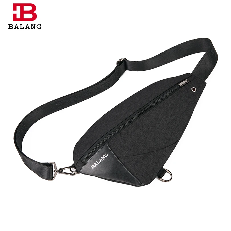

BALANG Men's Fashion Chest Bags Casual Crossbody Bag Unisex Waterproof Messenger Shoulder Bags Oxford Chest Pack Mens Chest Bag