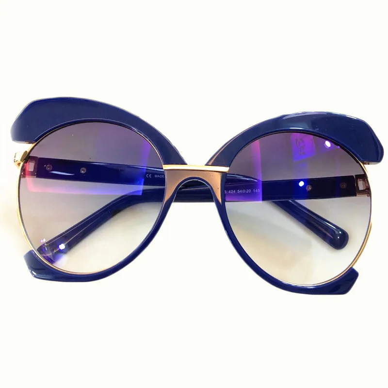 Feminino 5 Für Original 4 Eye no Cat No Männer Sol Marke no no 2 Oculos Box 1 Frauen no 3 De no Sonnenbrille Mit Shades Spiegel Rahmen Objektiv Acetat Luxus 6 Uv400 nCHp66