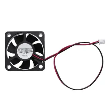 

50x50x15mm Waterproof DC 5V CPU Cooling Fan Computer PC Brushless Silent Cooling Fan Cooler Radiator 2 Lines