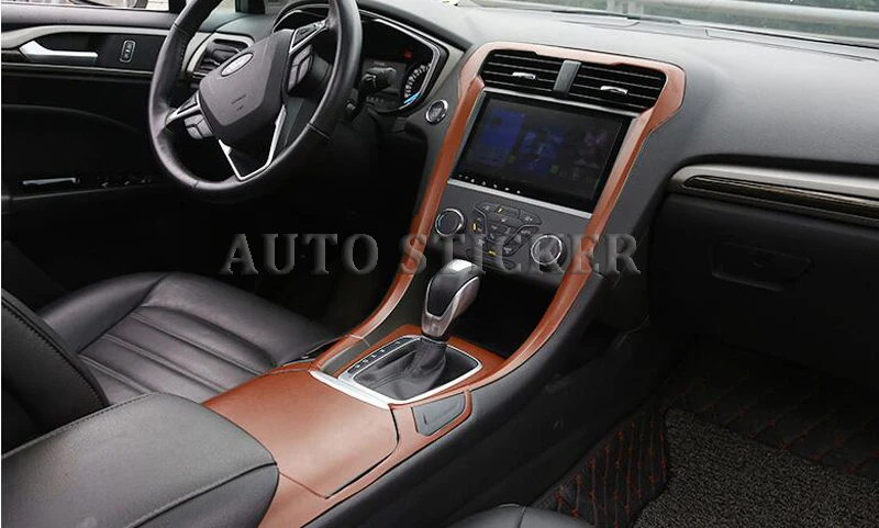 brown LEATHER SKIN Car vinyl wraps 22