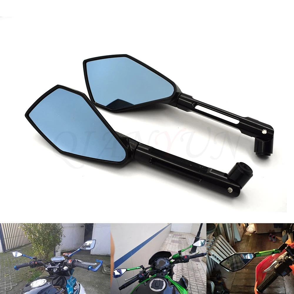 

Rearview Mirrors For Honda Grom MSX CB 500F 1000R 1100 NC 700 750S VTR400S CNC Aluminum Mirror Motorcycle Scooter Accessories