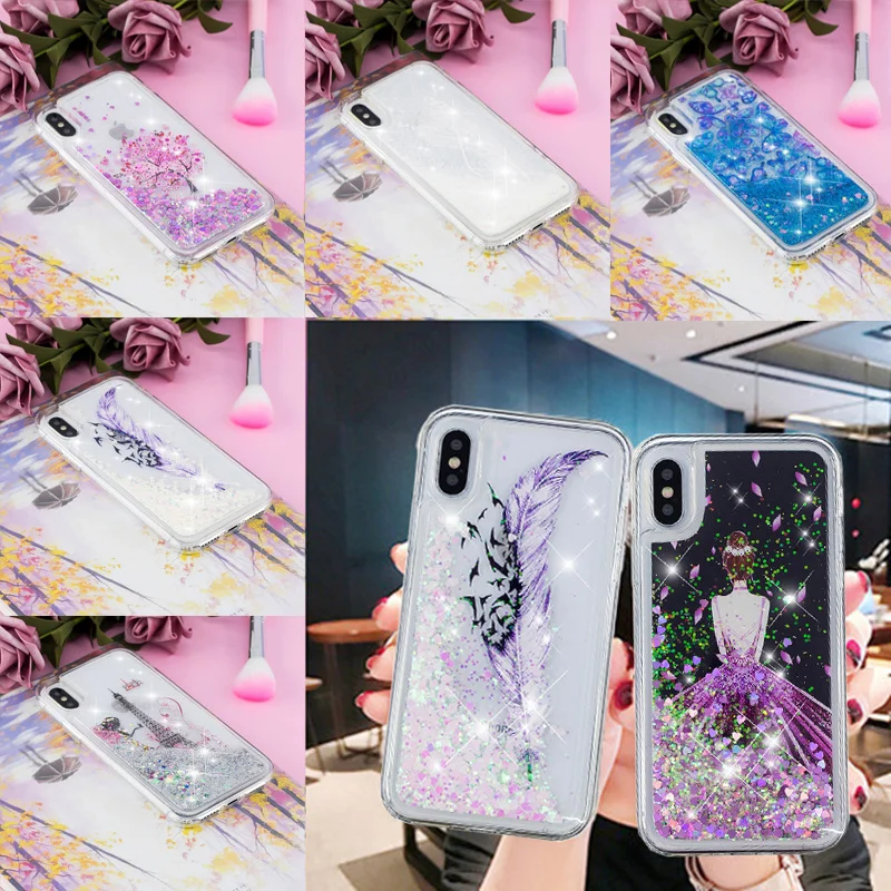 Жидкий чехол для Xiaomi Redmi Note 8 6A 4X 5 Pro Mix 2S OnePlus 6 Motorola Moto E5 Plus мягкий силиконовый с