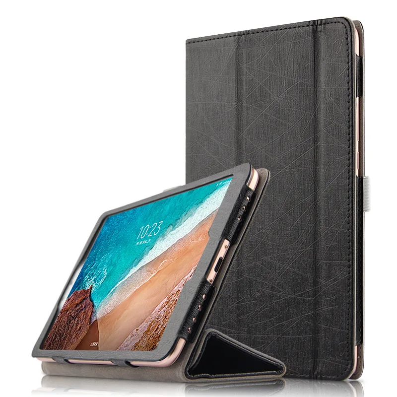 Флип чехол для Xiaomi Mi Pad 4 Plus из искусственной кожи смарт Чехлы MiPad Защитные чехлы ПК