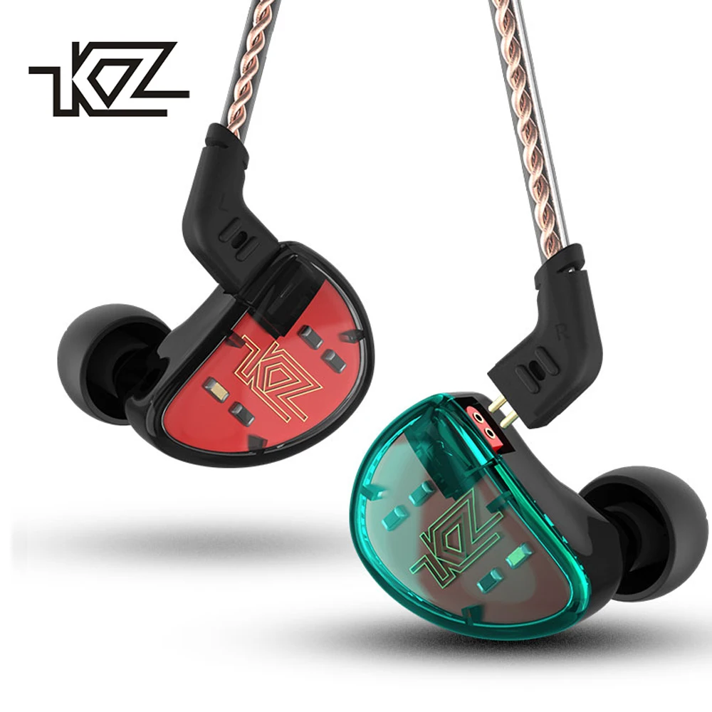 

KZ AS10 5BA HIFI Stereo In Ear Headphone Balanced Armature Driver Headset Monitor Earphone Noise Cancelling Sports Hybrid Earbud