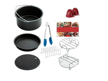

Frying Pan Accessories 9PCS/Set 7 inch Baking Plate Pizza Cake Grill Basket Kitchen tools Household appliances