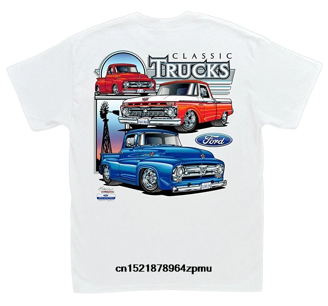 

Men T shirt Ford Classic Trucks funny t-shirt novelty tshirt women