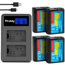 Batterie de caméra pour SONY NP-FW50, NP-FW50, LCD, USB, double chargeur, pour appareil photo Alpha a6500, a6300, a6000, a5000, a3000, NEX-3, a7R, a7S, NEX-7