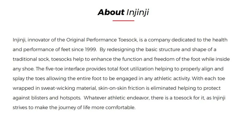 Injinji Meias Toe 2019 Corrida Leve não-show