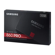 Samsung 860 PRO 256 ГБ 512 Внутренний твердотельный накопитель 2,5 дюйма SATAIII Внутренний твердотельный диск MLC 560 МБ/с. для ноутбука