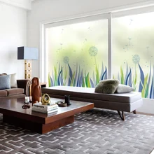 ПУ Наклейки На Окна Балкон подоконник спальня матовый, непрозрачный Гостиная Ванная комната декоративная оконная пленка-102