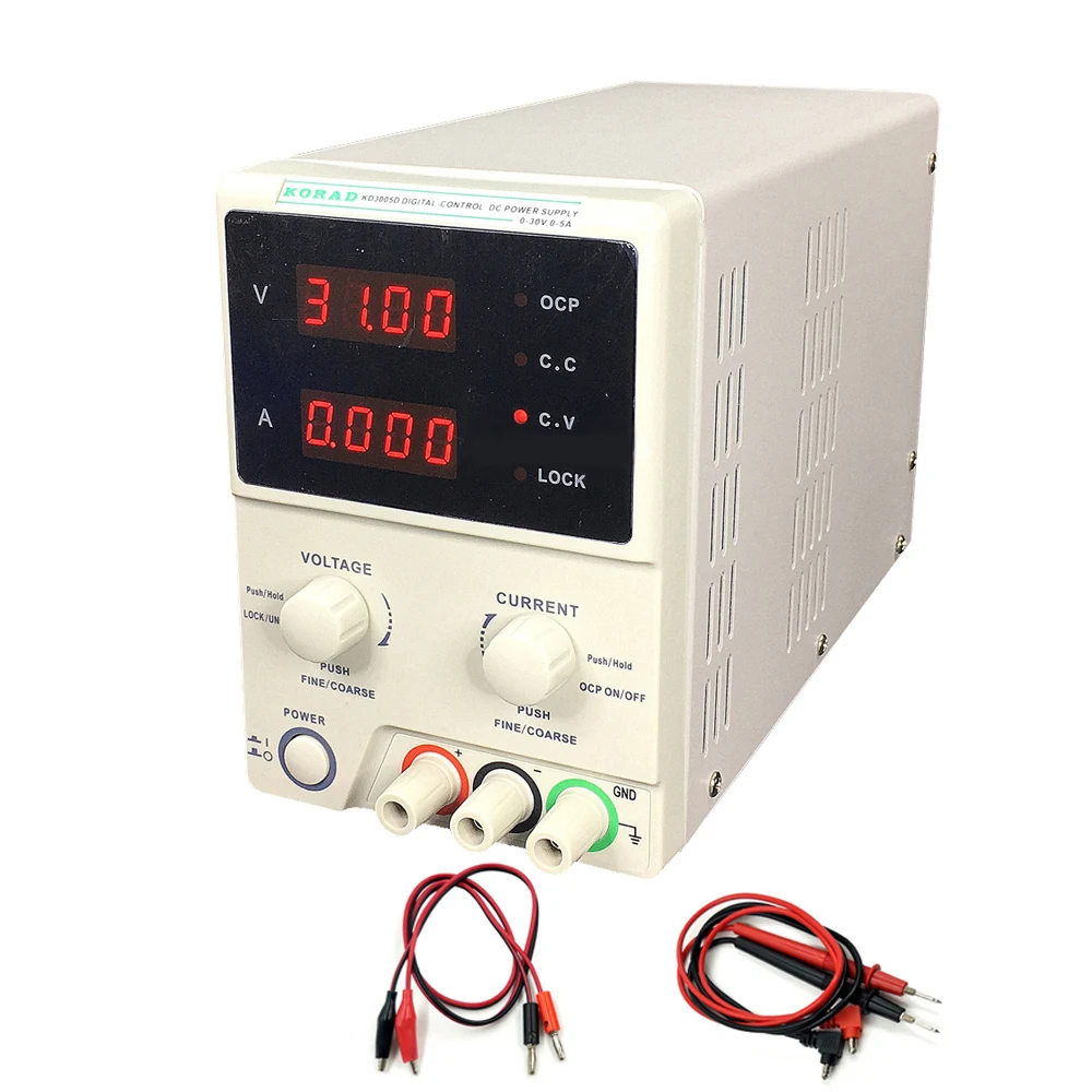 KD3005D Adjustable High Accuracy Programmable DC Power Supply 220V