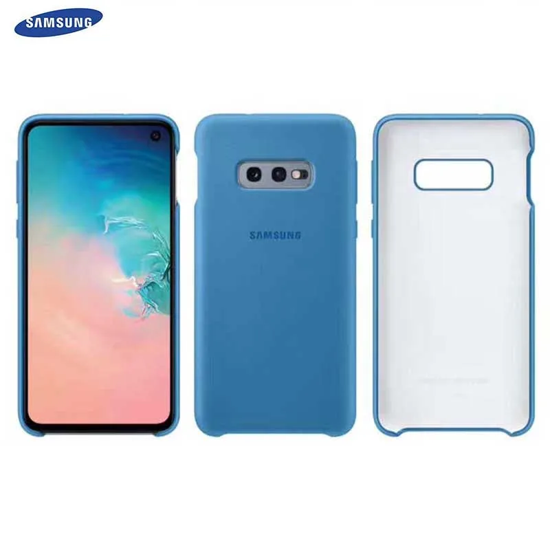 

Original Samsung Galaxy S10 Plus Liquid Silicone Case Silky Soft-Touch Colorful Shell Cover For Galaxy S10E Lite/S10 With Box