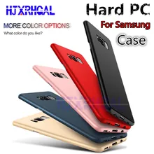 Ультра тонкий Жёсткие Чехлы для samsung Galaxy A3 A5 A7 J3 J5 J7 S7 edge s8 S9 Plus Note 8 9 A8 плюс Матовый PC чехол