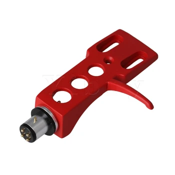 

Yibuy Red Standard Phonograph Record Player Cartridge H-4 Head Shell