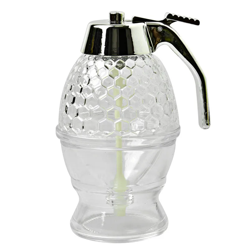 New Design Honey and Syrup Dispenser Dripless Non Drip Honey Dispenser