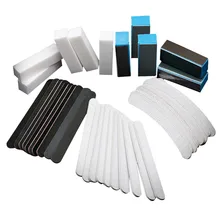 Женская Мода Красота 40 шт. ногтей Книги по искусству Шлифовальные Файлы буфера Блок маникюрные инструменты педикюр УФ гель набор и Прямая