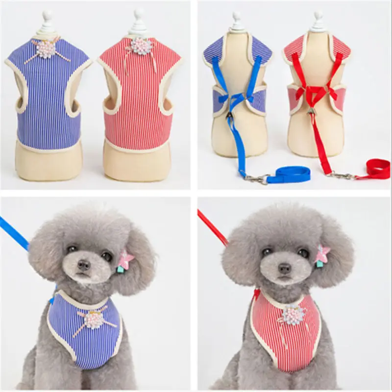 

Pet Dog Chest Back Traction Belt Doglemi Dog Harness Pet Collars Puppy Pet Dog Cat Belt Collar New