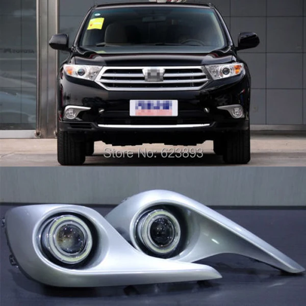 For Toyota Highlander 2012 2014 2x LED Daytime Running Lights DRL