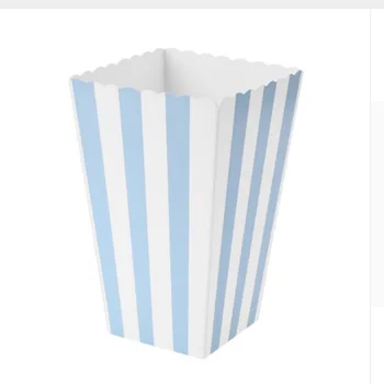

12Pcs 2019 New design Favor Chocolate&Popcorn balls Box Wedding&Christmas Party Treat Gifts Box Supply Wave Circles Striped