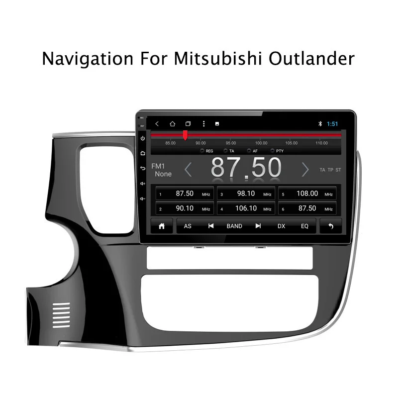 Flash Deal NAVITOPIA 10.1inch 2G RAM 32G ROM Android 8.1 Car DVD GPS Navigation for Mitsubishi Outlander 2013 2014 2015 2016 2017 2018 1