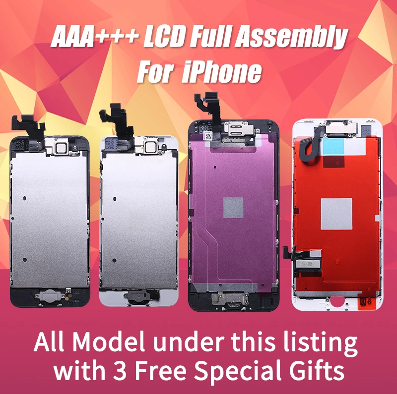 LCD Display Replacement Full  Assembly For iPhone 5 (2)