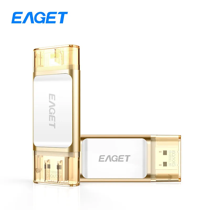 Eaget i60 OTG USB 3 0 100 32GB Flash Drives 64GB Pen Drive Memory Stick For