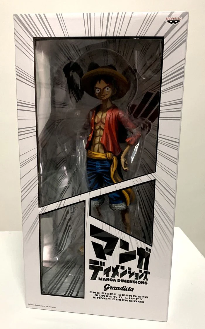 100% оригинал Banpresto Grandista Коллекционная Фигурка-Обезьяна D. Luffy MANGA размеры от "ONE PIECE"