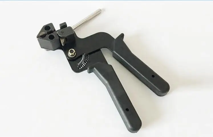 

4.6-12mm Self-locking stainless steel band clamp Strapping tool gun Metal Tightener Packer metal working tool