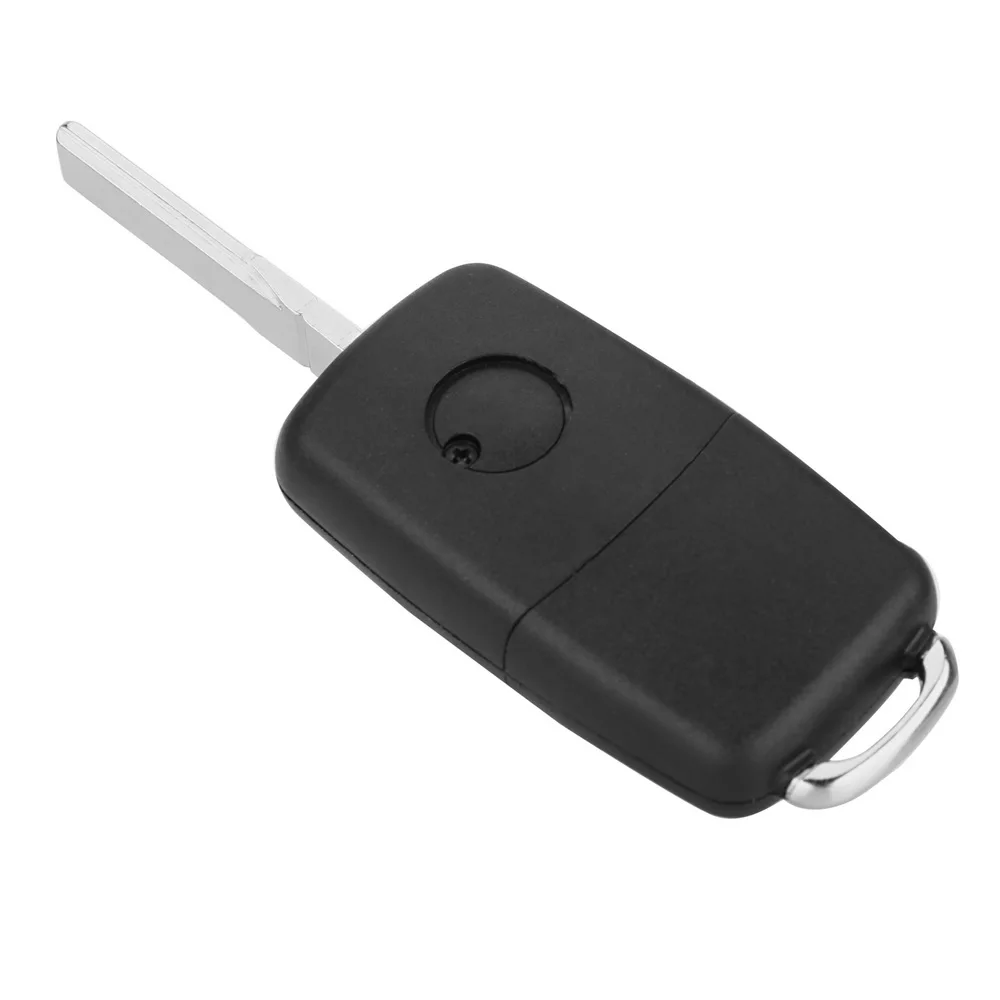 Remote Flip Folding Key Shell Car Key Case Cover 3 Buttons for WV Golf Touran Tiguan B5 Replacement flip key fob shell car key shell remote control case cover