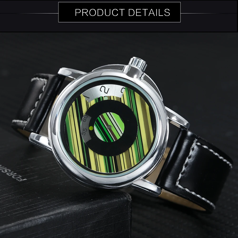 WINNER официальные спортивные автоматические часы мужские военные мужские механические часы Топ бренд класса люкс камуфляж зеленый кожаный ремешок