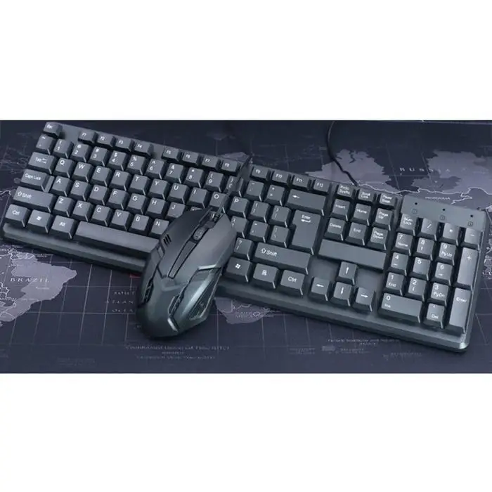 Проводной набор с клавиатурой и мышью USB Настольный Ноутбук Офисная Клавиатура