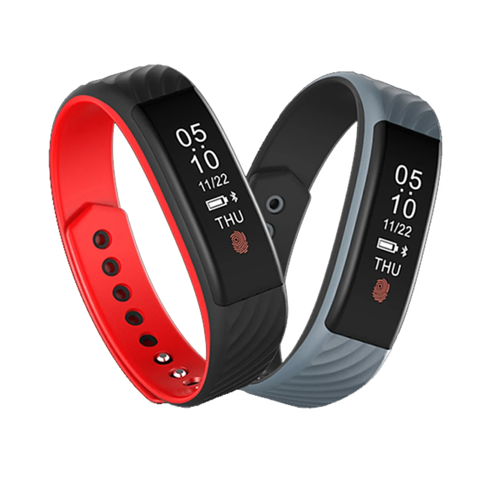 2017 New W810 Smart Wristband Heart Rate Monitor 0 87 OLED Display Smart Band IP67 Waterproof