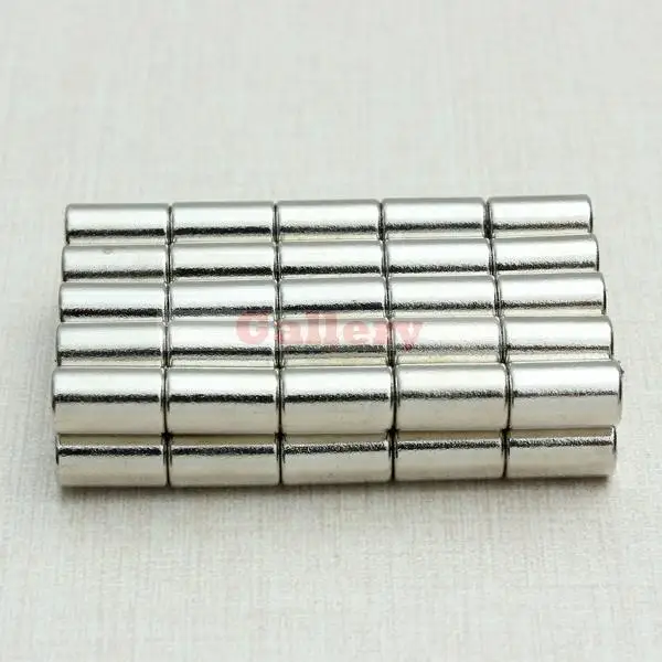 

New Arrival Aimant 50pcs N52 Strong Neodymium Magnets Discs Cylinder Rare Earth 6x10mm New Arrival 2015 Women Jackets Coats