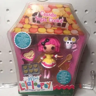 Новые игрушки Мини Lalaloopsy Кукла Коллекция модная фигурка игрушки куклы для детей девочки рождественские подарки - Цвет: Небесно-голубой