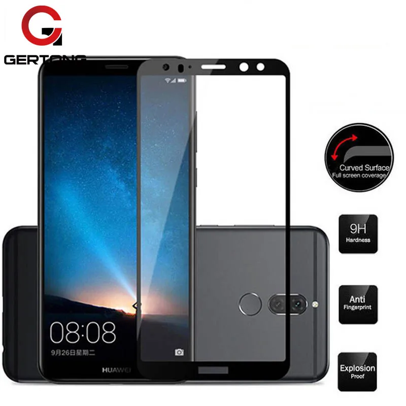 GerTong закаленное стекло для Huawei Mate 10 Lite Защита экрана Pro 20 9 8 полное покрытие