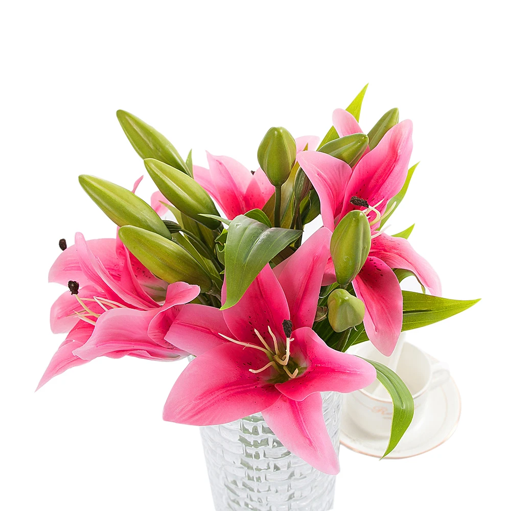 1 шт. сушеные цветы из пвх духи свежий стиль настольные украшения искусственные