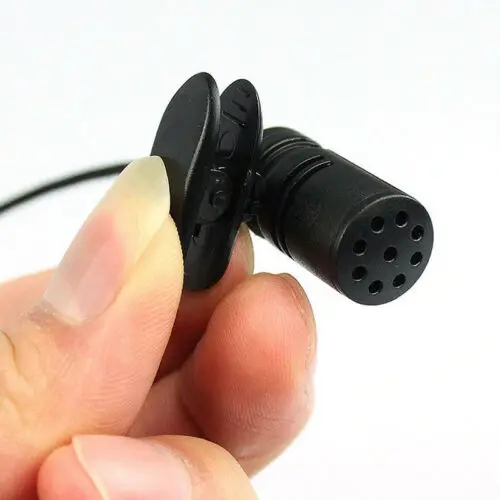 3 5 мм мини портативный микрофон конденсатор клип на лацкане Lavalier Mic проводной