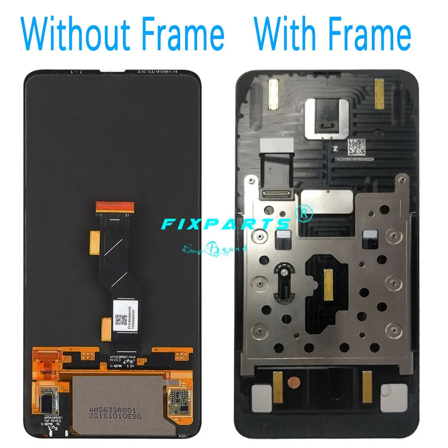  Xiaomi Mi Mix 3 LCD Display Touch Screen Digitizer Assembly With Frame 6.39