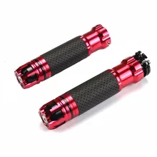 Мотоцикл Rizoma Ручка Бар Захваты 7/8/8»22mm Алюминиевого Сплава С ЧПУ Руль Универсальный для Honda Suzuki