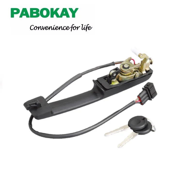 

FOR VW PASSAT B3 88-93 OUTER LEFT FRONT DOOR HANDLE CENTRAL LOCK W/ KEYS 357837205A 357837207A 357837205AS