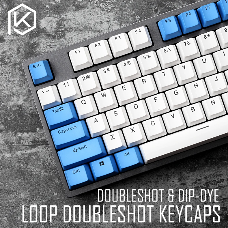 Петля pbt doubleshot keycaps oem для механической клавиатуры серый оранжевый бежевый gh60 покер 87 tkl 104 108 ansi corsair k70 iso razer