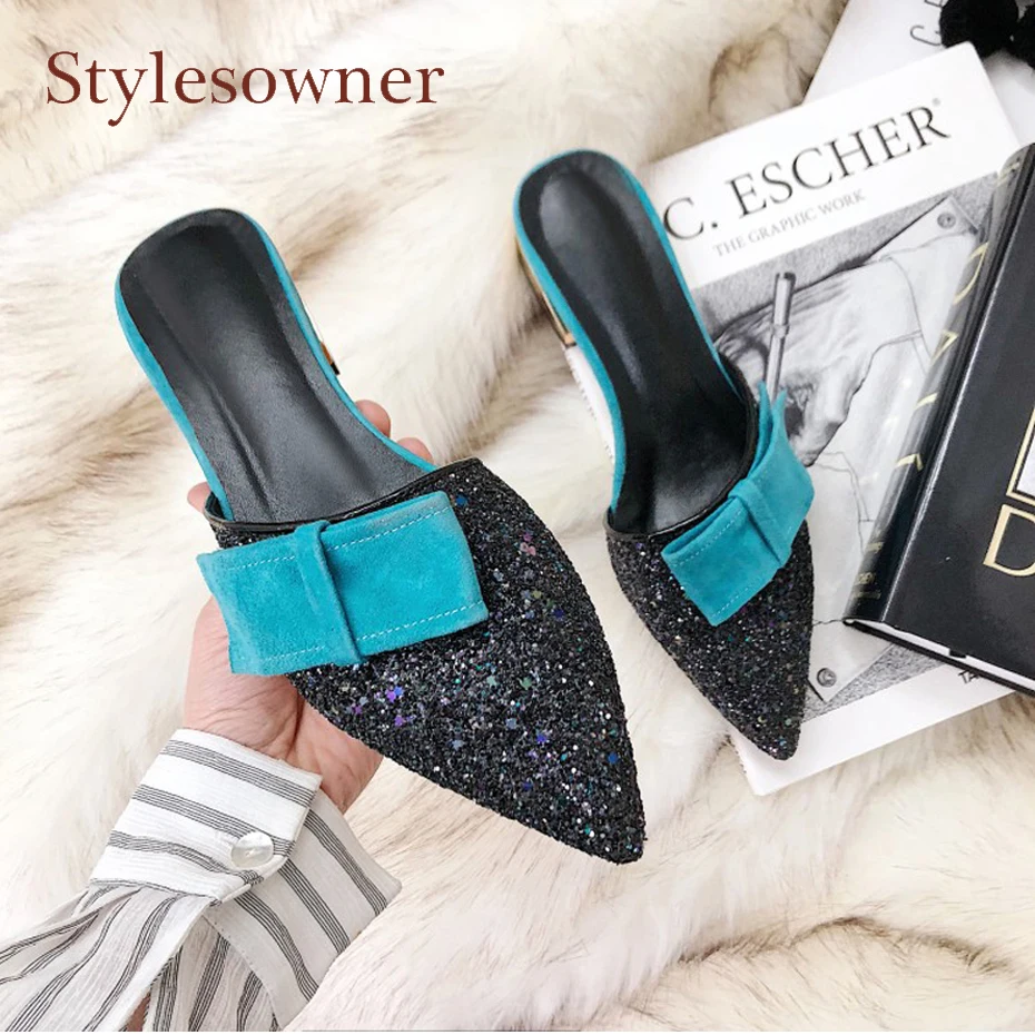 negative heel slippers