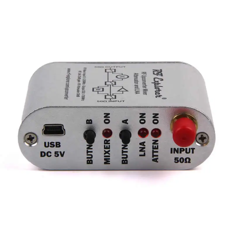 RF Explorer Upconverter сигнал усилитель конвертера аттенюатор микшер|Детали инструментов|