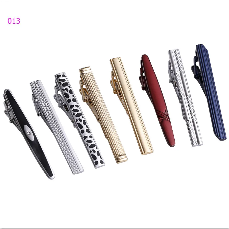 8 шт смешанных цветов Мужской классический галстук, зажимы для галстуков бар набор для регулярные связи 2,3 Inch-LDJ00390 - Окраска металла: 013
