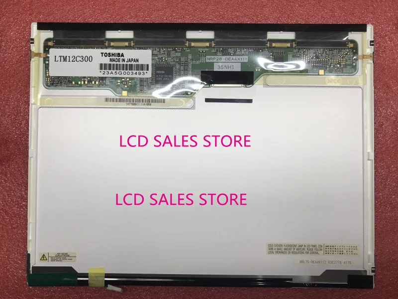 LTM12C300 12,1 дюймов 1024*768 промышленный ЖК-дисплей экран LVDS 20 контактов CCFL 1024*768 Высокое разрешение оригинальный LTPS TFT-lcd