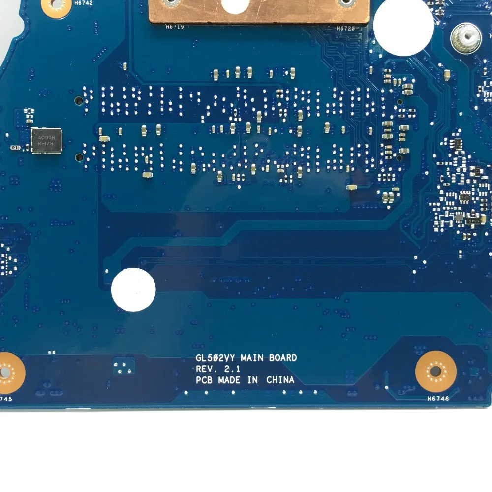  KEFU GL502VY motherboard For ASUS GL502 GL502VT GL502VS GL502VM laptop motherboard I7-6700HQ CPU GT