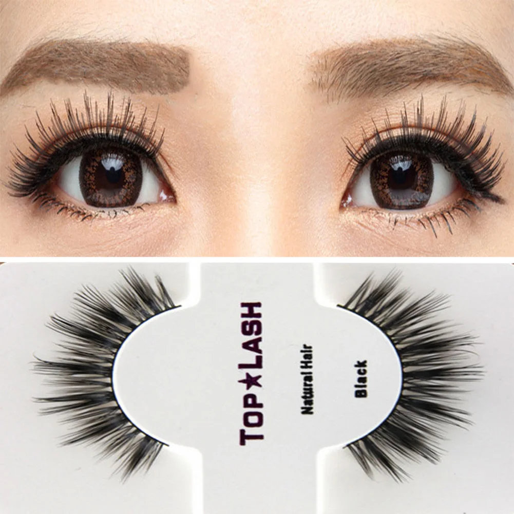 

3D Mink Hair False Eyelashes Black Natural Long Thick Eye Lashes False Eyelashes Top Lashes Extension Makeup Tools11.11