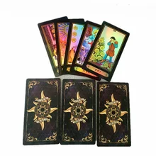 78 PCS/Set Waite Tarot Board Game Shine Tarot Cards Game Chinese/English Edition Tarot 78 PCS/Set Waite Tarot Board Game Shine Tarot Cards Game Chinese/English Edition Tarot
